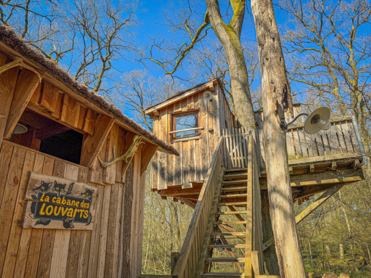extérieur de la cabane