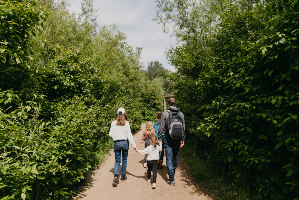 famille en été