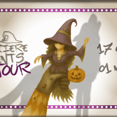 Halloween 2025 im Parc de Sainte-Croix: Die Windhexe!